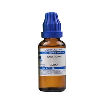 SBL Causticum 200 Liquid 30 ml - Dilutions