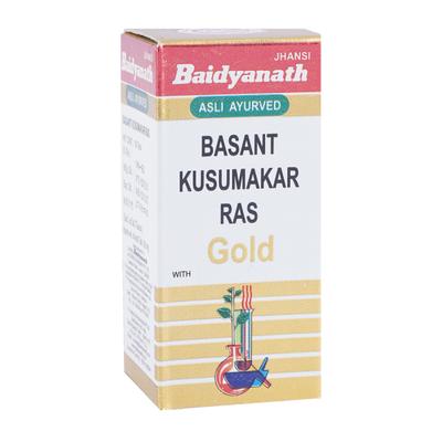 Baidyanath Basant Kusumakar Ras with Gold Tablet 25's - Speciality Medicines