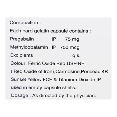 PRIGMA M Capsule 10's - Neuropathic Pain-Dru