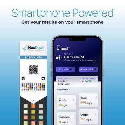 Neodocs Elderly Care Instant Urine Test Kit - Health Monitoring Devices