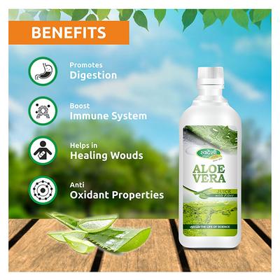 Swadeshi Ayurved Aloevera With Fibre Juice 500 ml - Ayurvedic Juices
