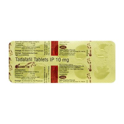 Allset Tablet 10'S - Impotence/Erectile Dysfunction (Ed)