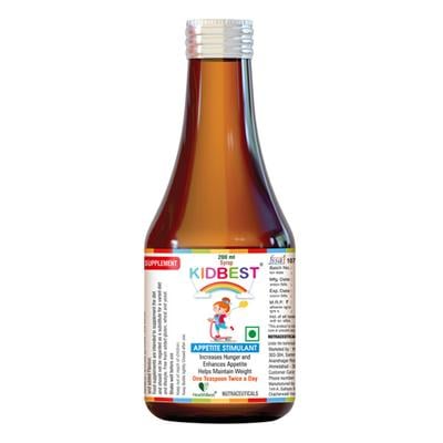 HealthBest Kidbest Appetite Stimulant Syrup 200 ml - Herbal Dietary Supplement