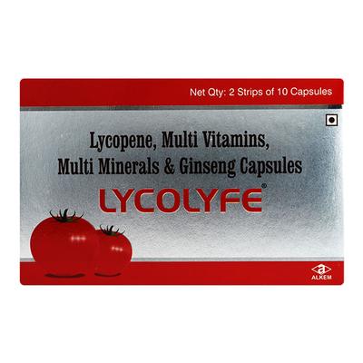 Lycolyfe Red Capsule 10'S - Supplements-Vam