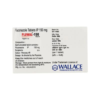 FLUWAL 150 Tablet 1's - Fungal Infections-Anf