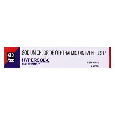 Hypersol 6 Eye Ointment 3Gm - Eye conditions-Oth