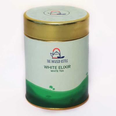 The Infused Kettle White Tea Leaves - White Elixir 50 gm - Teas