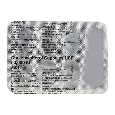 ADD3 60000 Capsule 8's - Supplements-Vit