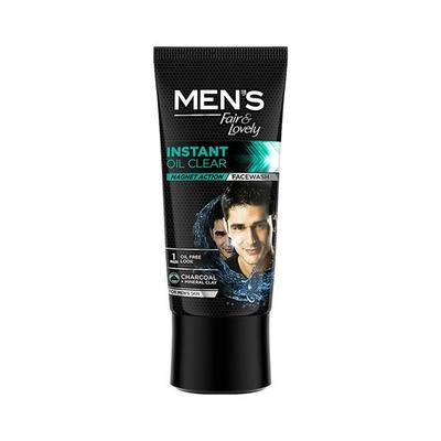 Fair & Lovely Men's Instant Oil Clear Magnet Action Face wash 50 gm - Face Wash & Cleansers