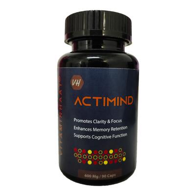 Vitaminhaat Actimind 600 mg Capsule 90's - Herbal Dietary Supplement