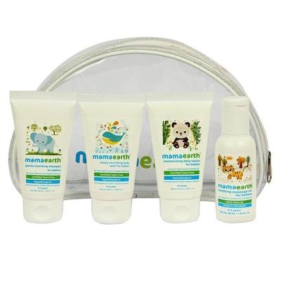 Mamaearth Travel Essential Kit for Babies - Baby Grooming