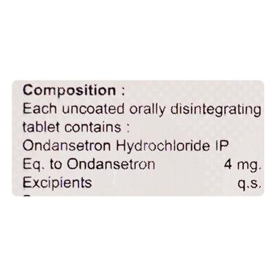 ONDY MD 4 Tablet 10's - Vomitting/Emesis-Ant
