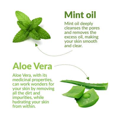 Kara Refreshing Face Wipes - Aloe Vera & Mint Oil 30's - Facial Wipes & Tissues