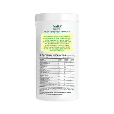 Vasu Nutra Plant Protein Powder 400 gm - Health Products