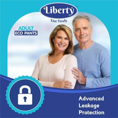 Liberty Eco Adult Diaper Pants (L) 20's - Adult Diapers & Pads