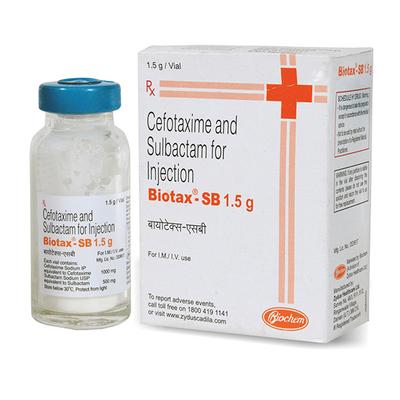 Biotax SB 1.5gm Injection 1's - Bacterial Infections-Cep