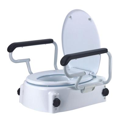 Entros Raised Toilet Seat Dropdown Arm Rest (SC7060H) - Wheelchairs & Walking Sticks