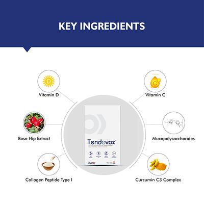 Nuvox Tendovox Sugar Free Tablet 30's - Calcium And Minerals