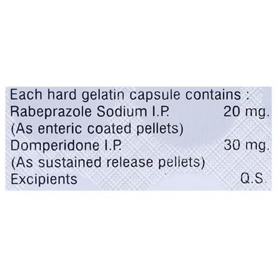 RABISTREAM DSR Capsule 10's - Ulcer/Reflux/Flatulence-Aaa