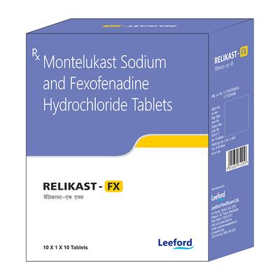 RELIKAST FX Tablet 10's - Allergies-Ant