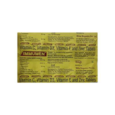 IMMUMEN Tablet 10's - Supplements-Vam