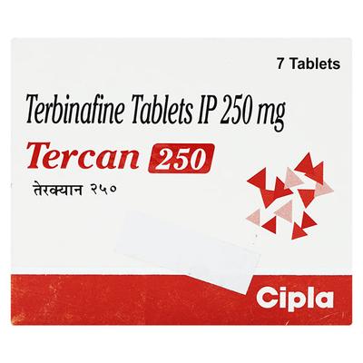 TERCAN 250 Tablet 7's - Fungal Infections-Anf