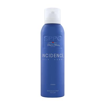 Paris Bleu Men Deodorant Spray - Incidence Pour Homme 200 ml - Men Deodorants/Roll-Ons