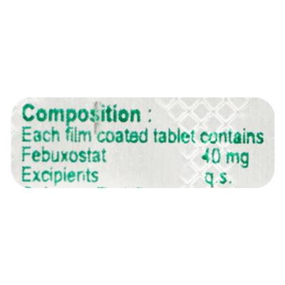 Febubest 40mg Tablet 10'S - Gout