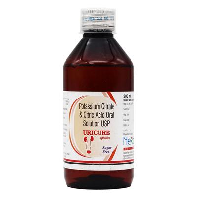 URICURE Oral Solution 200ml - Bladder And Prostate Disorders-Dru