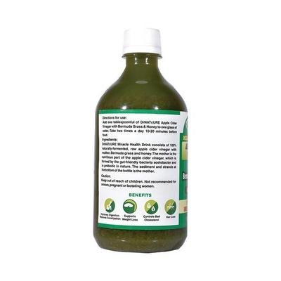 Drnatcure Apple Cider Vinegar Blended with Bermuda Grass and Honey (Anti-Diabetic) - Apple Cider Vinegars