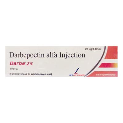 Darba 25Mcg Injection(Pfs) 0.42ml - Haematopoiesis-Hae