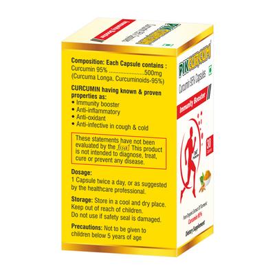 Pikcurcum Immunity Booster Capsule 30's - Vitamin C