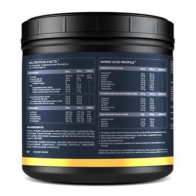Nutrabay Gold Tri-Blend Whey Protein Powder - Rich Chocolate Cream Flavour 500 gm - Whey Proteins