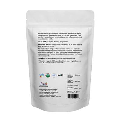 Aarshaveda Organic Moringa Powder 200 gm - Health Products