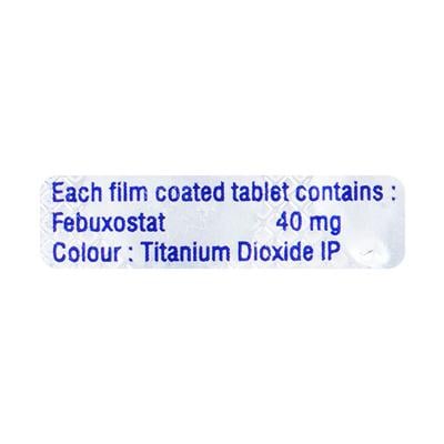 FBX 40mg Tablet 10'S - Gout