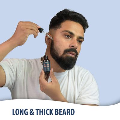 Satthwa Beard Growth Serum - Redensyl & Keratin 30 ml - Beard Serum