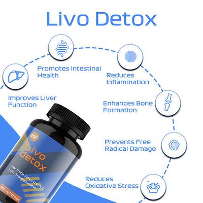 Vitaminhaat Livo Detox 800 mg Capsule 90's - Vital Health