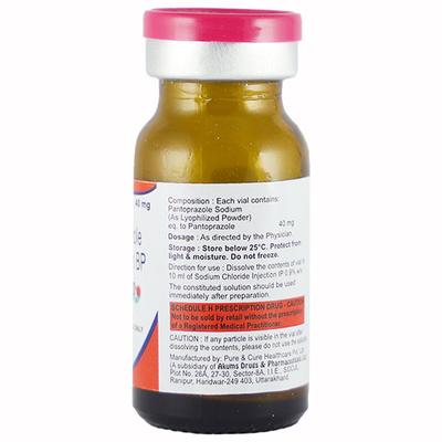 PANGIFT 40 Injection 1's - Ulcer/Reflux/Flatulence-Aaa