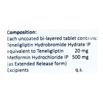 Tenumet 500 Tablet 10's - Diabetes-Ant
