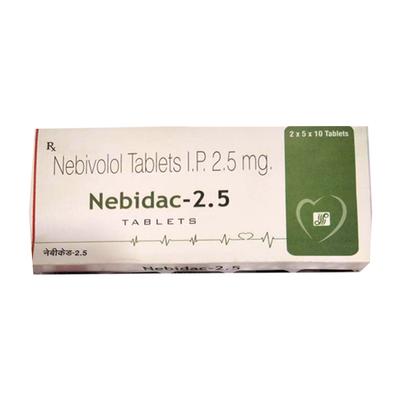 NEBIDAC 2.5 Tablet 10's - Hypertension-Bet