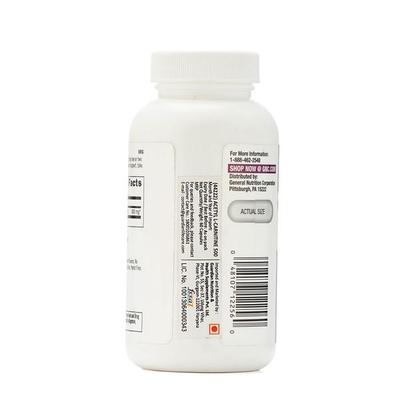 GNC Acetyl L-Carnitine 500 mg Capsules 60's - Amino Acids