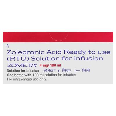 ZOMETA 4mg Infusion 100ml - Bone Metabolism-Age