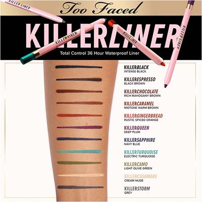 Too Faced Killer Liner - Gingerbread 1.2gm - Eyeliners