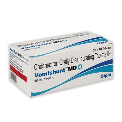 VOMISHUNT MD 4 Tablet 10's - Vomitting/Emesis-Ant
