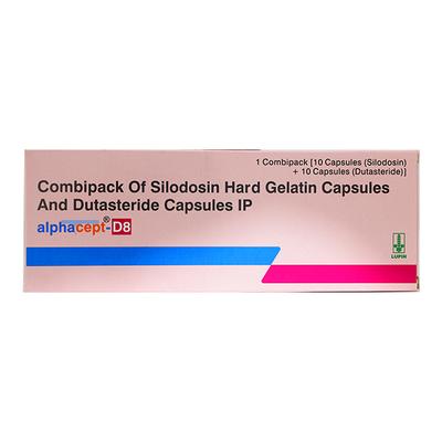 Alphacept D8 Combipack Capsule 10'S - Bladder And Prostate Disorders-Dru