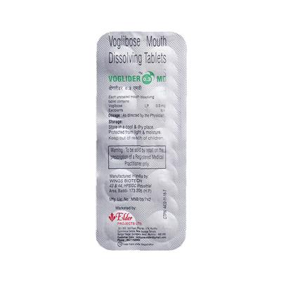 VOGLIDER 0.3 MD Tablet 10's - Diabetes-Ant