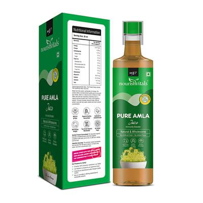 NourishVitals Pure Amla Juice 500 ml - Ayurvedic Juices