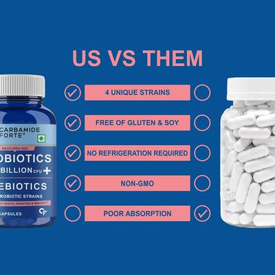 CF Neoflora-Veg Probiotics Supplement with Prebiotics Capsule 100's - Digestive Health