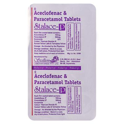 STALACE P Tablet 10's - Pain relief-Nsa