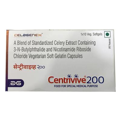 CENTRIVIVE 200 Soft Gelatin Capsule 10's - Supplements-Vam